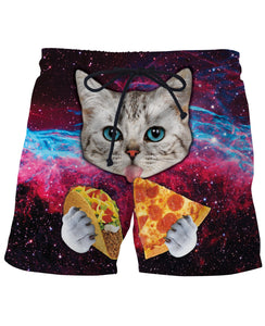 Taco Cat Swim Shorts