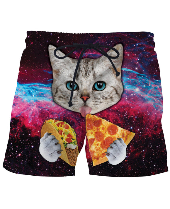 Taco Cat Swim Shorts